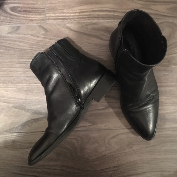 Franco Sarto Shoes - Leather Chelsea Boots